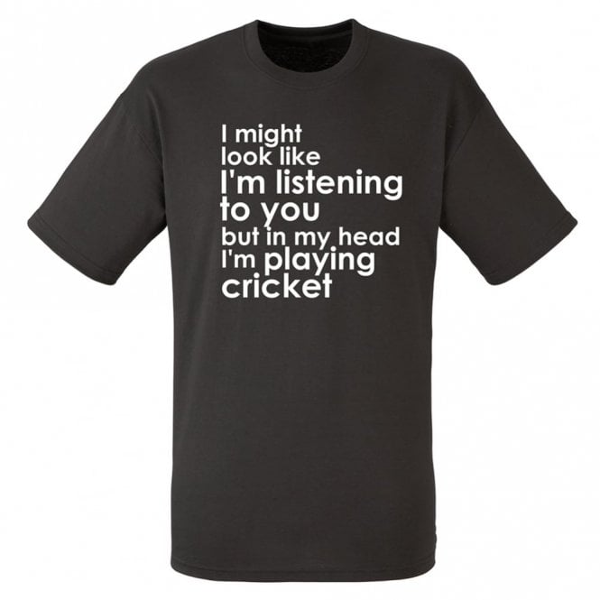 I Might Look Like I'm Listening To You... Organic T-Shirt
