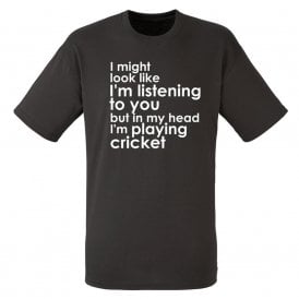 I Might Look Like I'm Listening To You... Organic T-Shirt