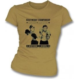 Ian 'Beefy' Botham v Ian Chappell Women's Slimfit T-shirt