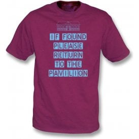 If Found Please Return To The Pavilion T-Shirt
