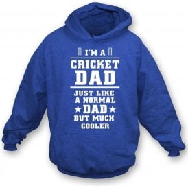 I'm A Cricket Dad Hooded Sweatshirt