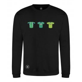 Ireland Retro Cricket Kits (True Colours Collab) Organic Sweatshirt