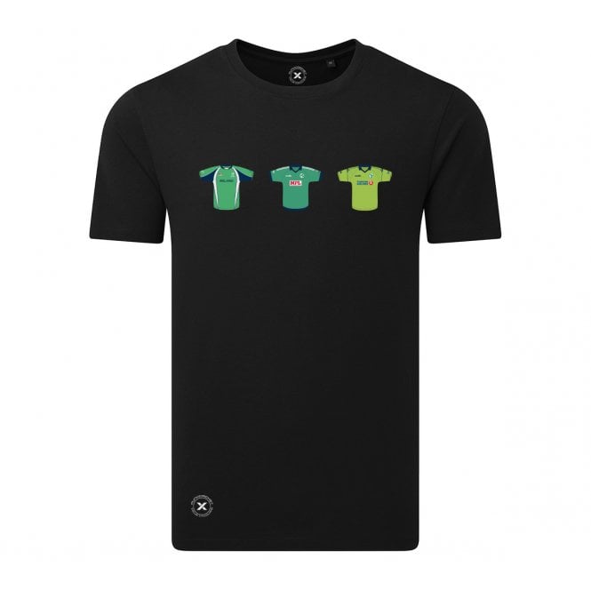 Ireland Retro Cricket Kits (True Colours Collab) Organic T-Shirt