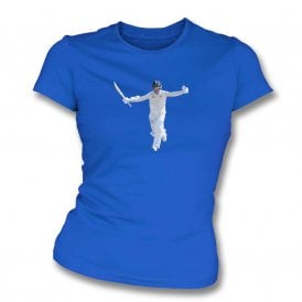 Jack Leach Art Print (England) Womens Slim Fit T-Shirt