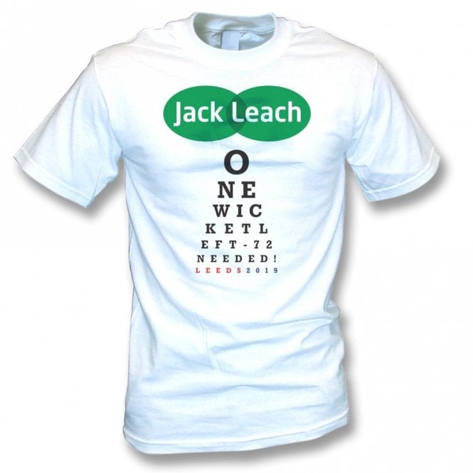 Jack Leach Eye Test Chart Organic T-Shirt