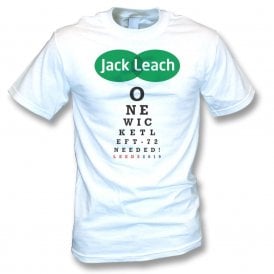 Jack Leach Eye Test Chart Organic T-Shirt