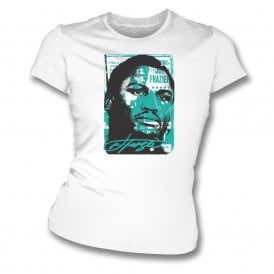 Joe Frazier (Boxing Influenced) Womens Slim Fit T-Shirt