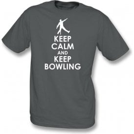 Keep Calm And Keep Bowling T-Shirt