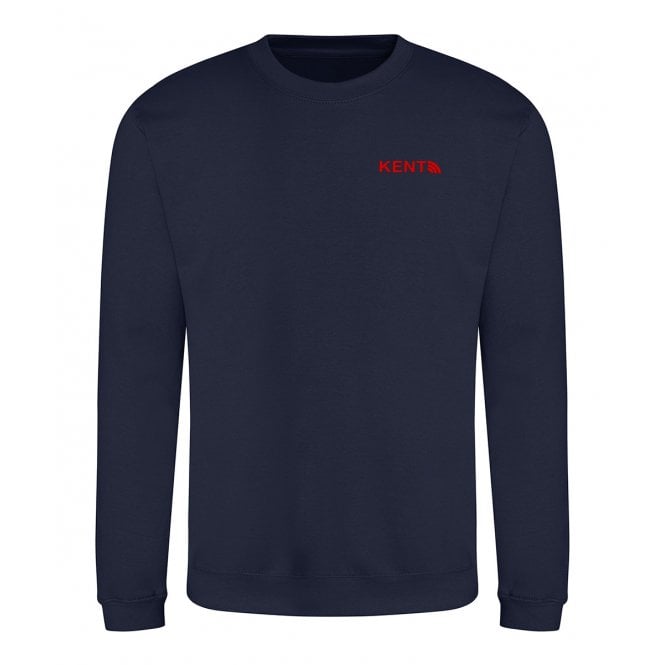 Kent Region Embroidered Left Breast Logo Sweatshirt