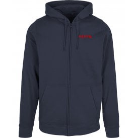 Kent Region Embroidered Left Breast Logo Zip Hooded Sweatshirt