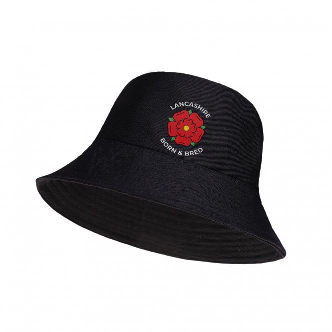 Lancashire Born & Bred Embroidered Bucket Hat