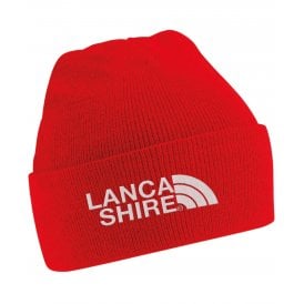 Lancashire Region Embroidered Kids Beanie