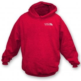 Lancashire Region Embroidered Left Breast Logo Hooded Sweatshirt