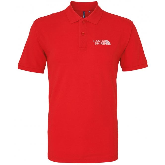 Lancashire Region Embroidered Left Breast Logo Polo Shirt