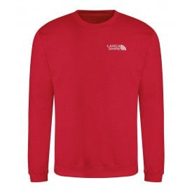 Lancashire Region Embroidered Left Breast Logo Sweatshirt