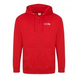 Lancashire Region Embroidered Left Breast Logo Zip Hooded Sweatshirt