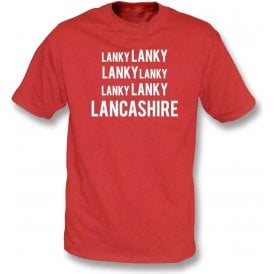 Lanky Lanky Lancashire Chant Kids T-Shirt