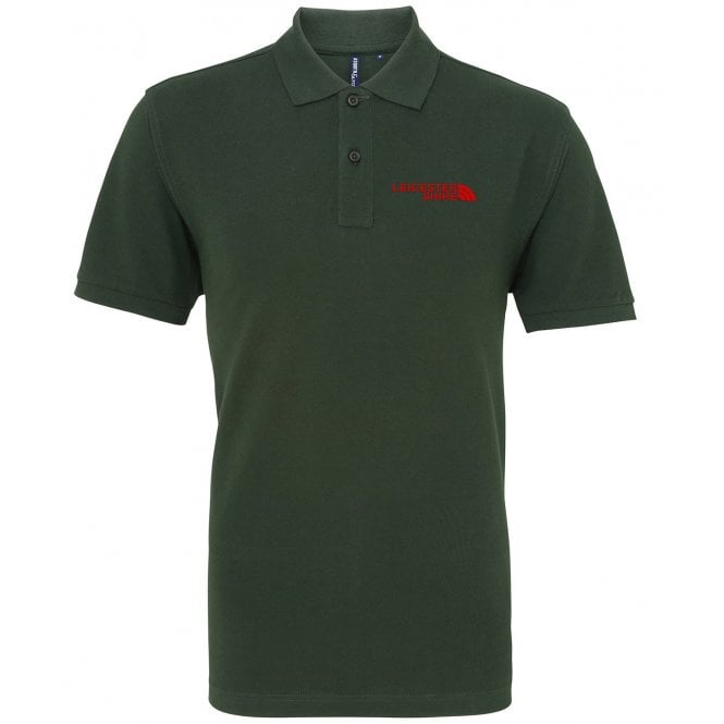 Leicestershire Region Embroidered Left Breast Logo Polo Shirt
