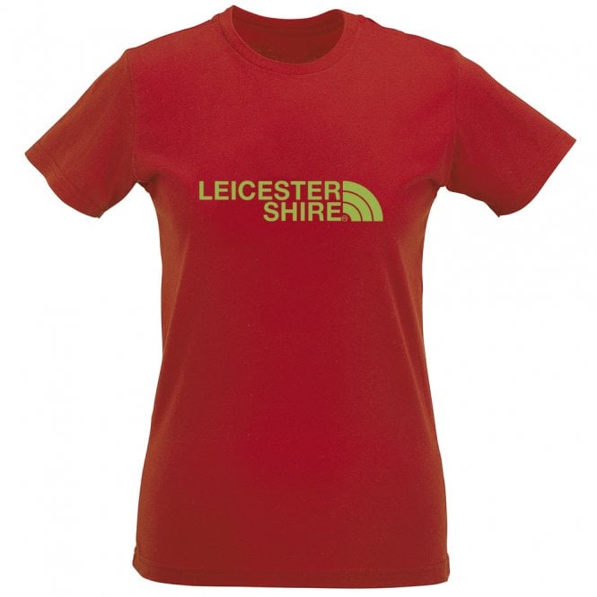 Leicestershire Region Womens Slim Fit T-Shirt