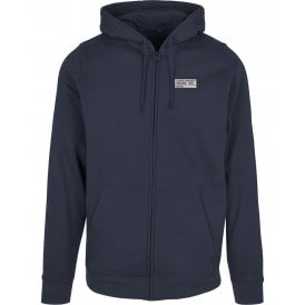 Lords Cricket Ground NW8 (Middlesex) Embroidered Left Breast Logo Zip Hooded Sweatshirt