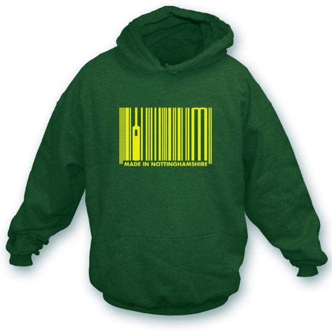 Made In Nottinghamshire Kids Hooded Sweatshirt