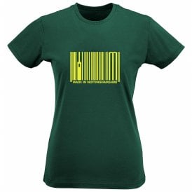 Made In Nottinghamshire Womens Slim Fit T-Shirt