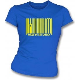 Made In Sri Lanka Womens Slim Fit T-Shirt