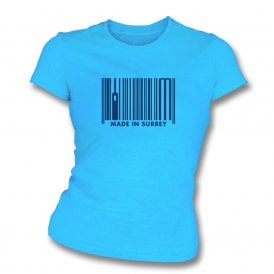 Made In Surrey Womens Slim Fit T-Shirt