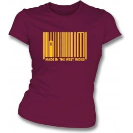 Made In The West Indies Womens Slim Fit T-Shirt