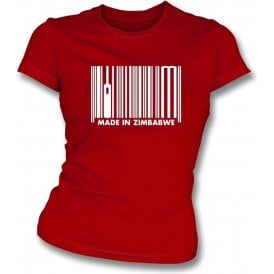 Made In Zimbabwe Womens Slim Fit T-Shirt