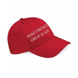 Make Cricket Great Again Embroidered Cap