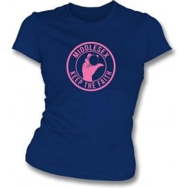Middlesex Keep The Faith Women's Slimfit T-shirt