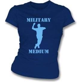 Military Medium Womens Slim Fit T-Shirt