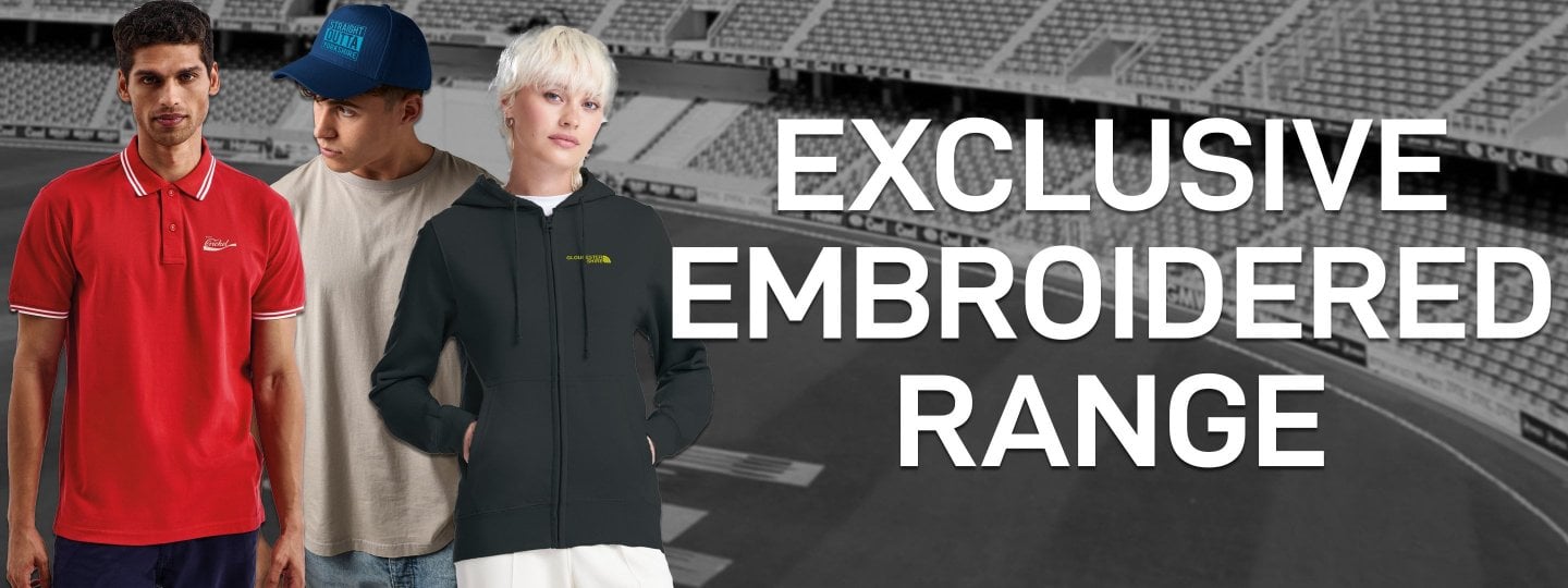 Exclusive Embroidered Range!