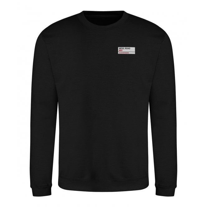 Nevil Road BS7 (Gloucestershire) Embroidered Left Breast Logo Sweatshirt