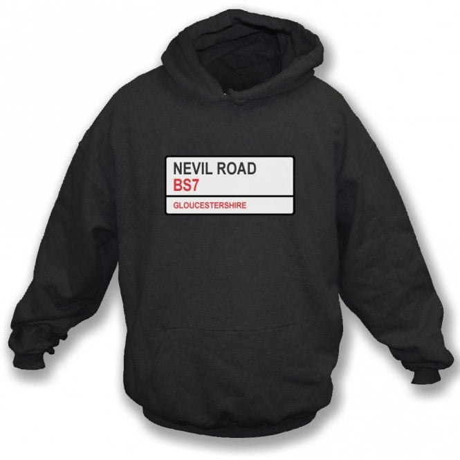 Nevil Road BS7 Hooded Sweatshirt (Gloucestershire)