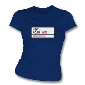 New Road WR2 Women's Slim Fit T-shirt (Worcestershire)