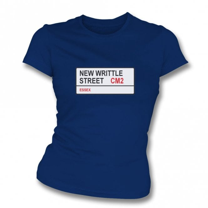 New Writtle Street CM2 Women's Slim Fit T-shirt (Essex)
