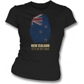 New Zealand - It's In My DNA Womens Slim Fit T-Shirt