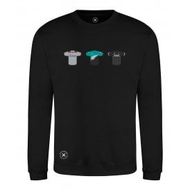 New Zealand Retro Cricket Kits (True Colours Collab) Organic Sweatshirt