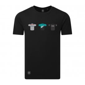 New Zealand Retro Cricket Kits (True Colours Collab) Organic T-Shirt