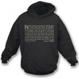 Night Gathers - Game Of Throws Hooded Sweatshirt