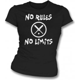No Rules, No Limits Womens Slim Fit T-Shirt