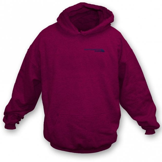 Northamptonshire Region Embroidered Left Breast Logo Hooded Sweatshirt