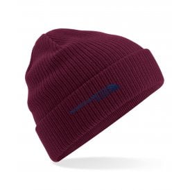 Northamptonshire Region Embroidered Organic Cotton Beanie