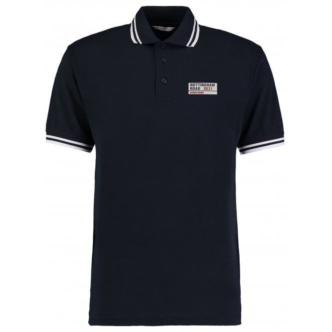 Nottingham Road DE21 (Derbyshire) Embroidered Left Breast Logo Polo Shirt
