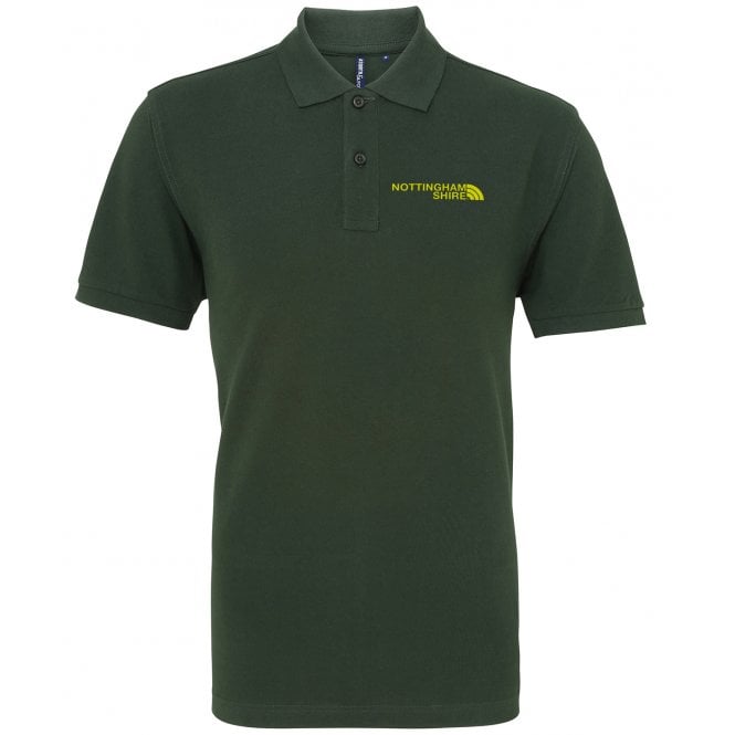 Nottinghamshire Region Embroidered Left Breast Logo Polo Shirt