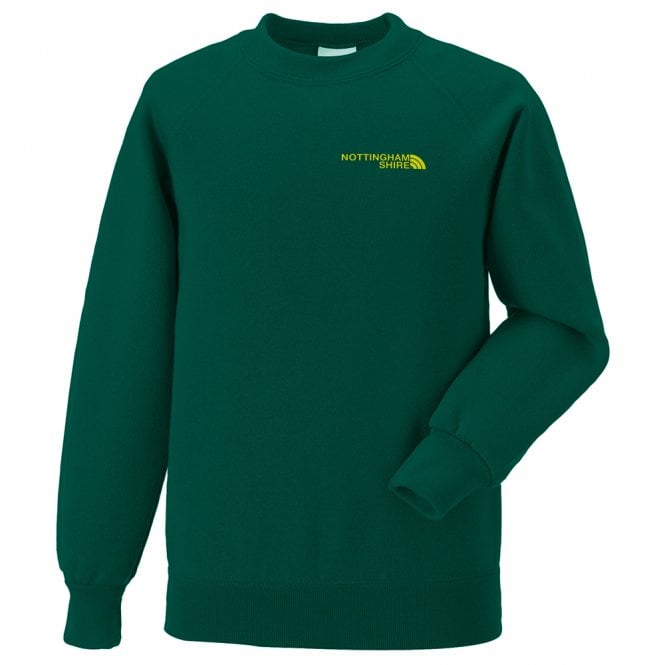 Nottinghamshire Region Embroidered Left Breast Logo Sweatshirt