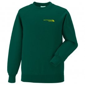 Nottinghamshire Region Embroidered Left Breast Logo Sweatshirt