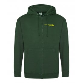 Nottinghamshire Region Embroidered Left Breast Logo Zip Hooded Sweatshirt